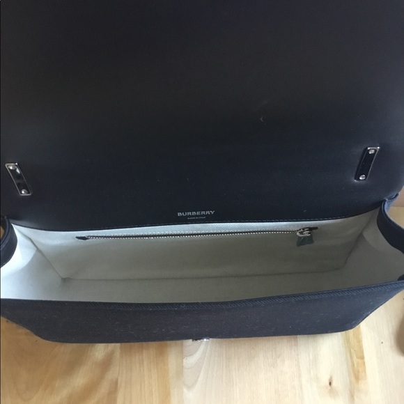 NIB Burberry Lola Medium Canvas and Leather Bag - Picture 11 of 12